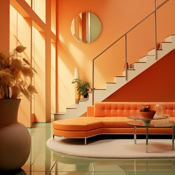 1~Oranje modern